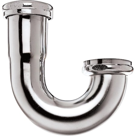 All-Source 1-1/4 In. Chrome Plated Brass J-Bend 10487K